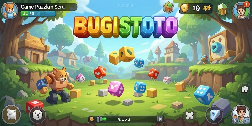Screenshot gameplay <strong>BUGISTOTO</strong> menampilkan tantangan puzzle yang seru.