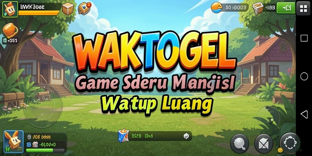 Screenshot gameplay WAKTOGEL yang menunjukkan aktivitas Idle yang menarik.